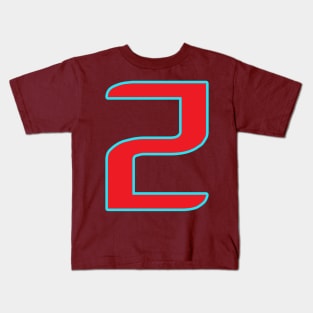 funny numbers Get your luck number 2 Kids T-Shirt